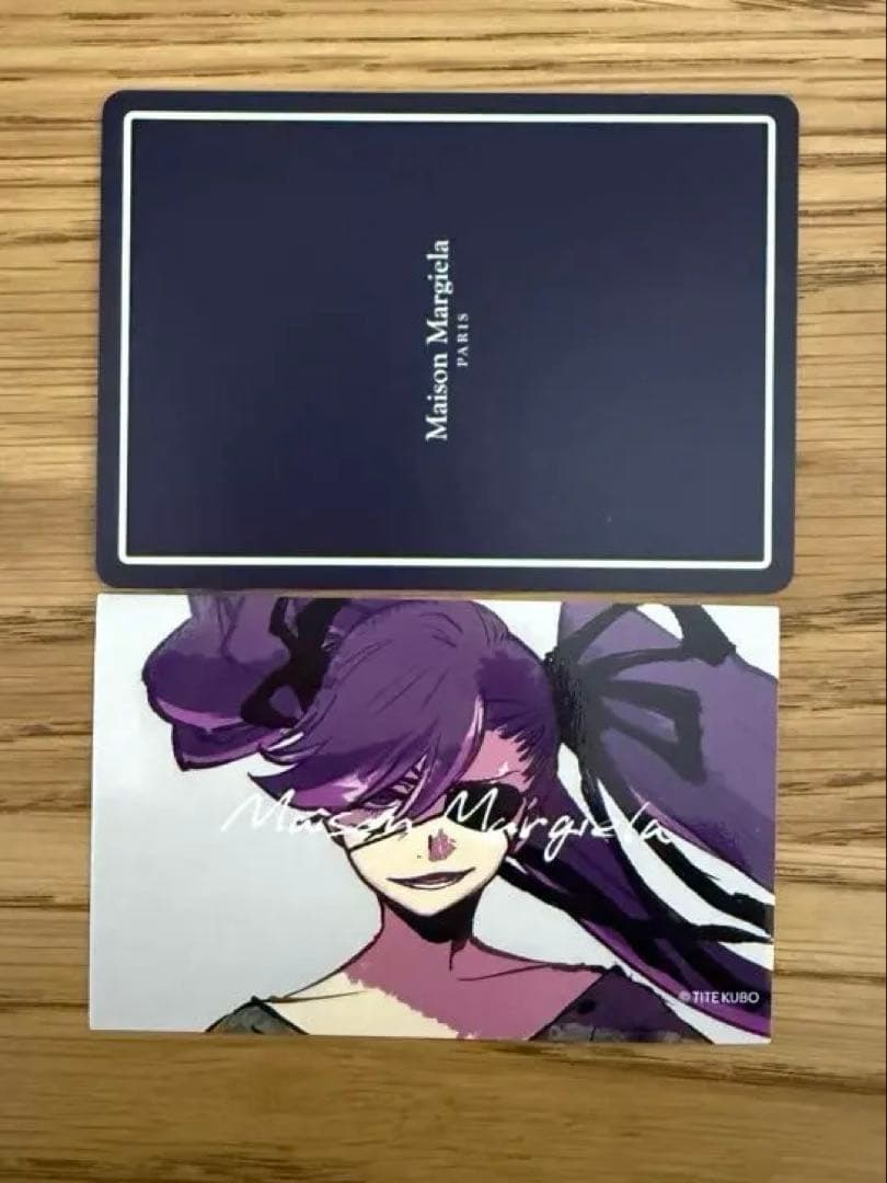 非売品　メゾンマルジェラx久保帯人　オリジナルカード　新品 限定品