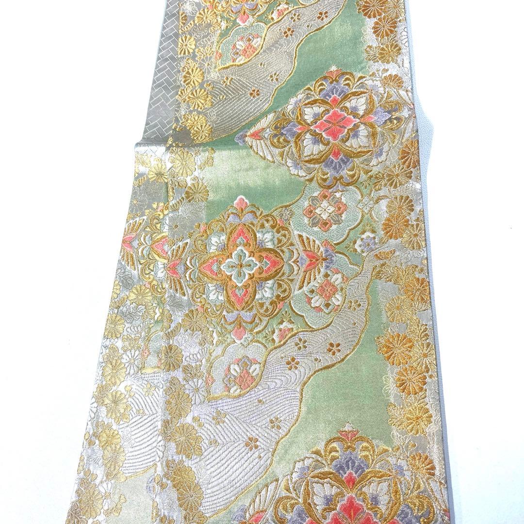 専用帯5716 4853 4858 三点セット●高級 正絹 六通 袋帯