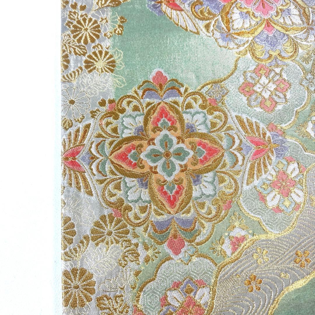 専用帯5716 4853 4858 三点セット●高級 正絹 六通 袋帯