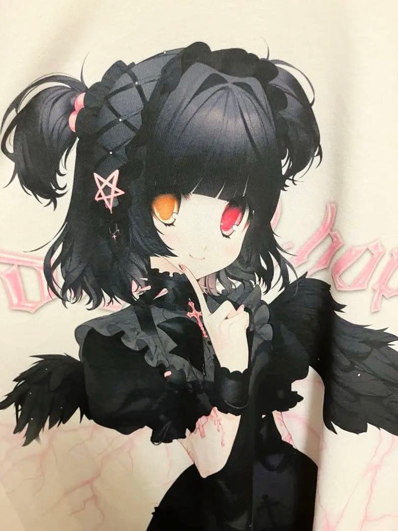 レア 期間限定 地雷系 サブカル プリントTシャツ by Unxi XL