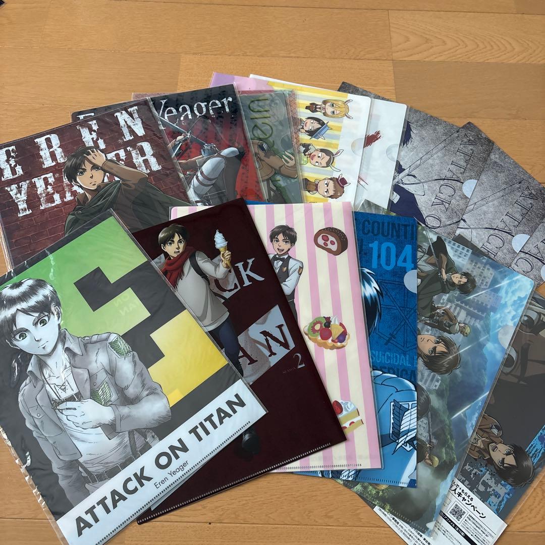 進撃の巨人　エレン　クリアファイル