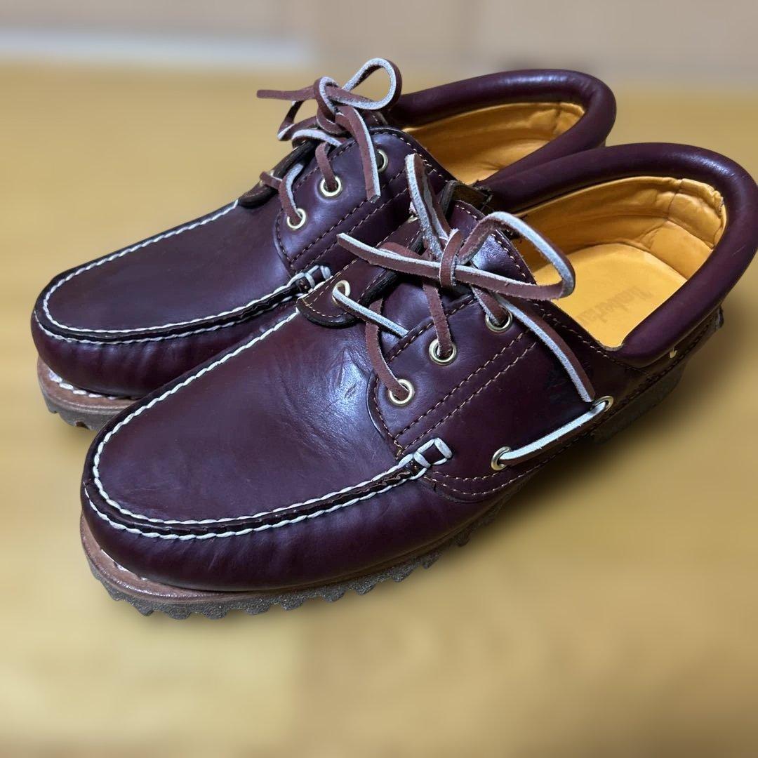 Timberland 3EYE CLASSIC LUG バーガンディ　27