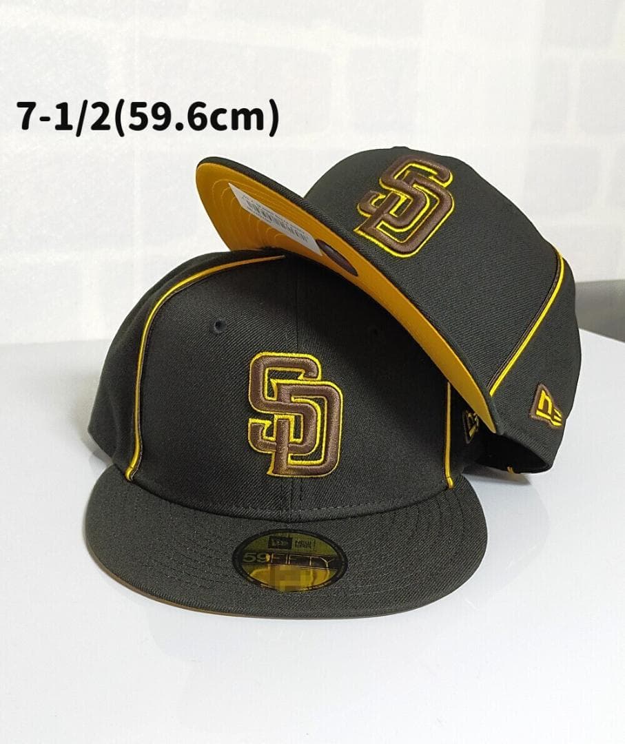 サンディエゴ・パドレス　59FIFTY ソウタシエ　59.6