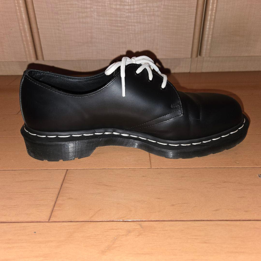 ドクターマーチン 3ホール 1461 ホワイトステッチ 8UKサイズ