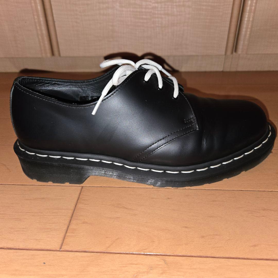 ドクターマーチン 3ホール 1461 ホワイトステッチ 8UKサイズ