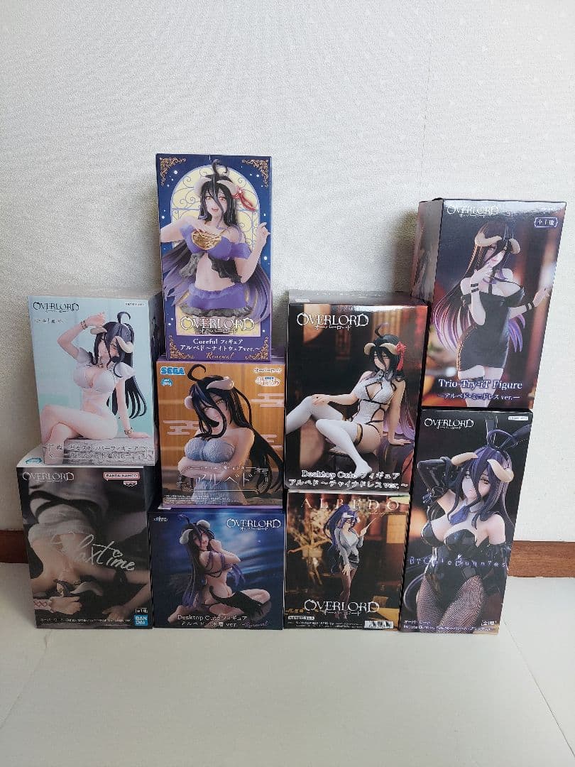 オーバーロード アルベド フィギュア 9体セット