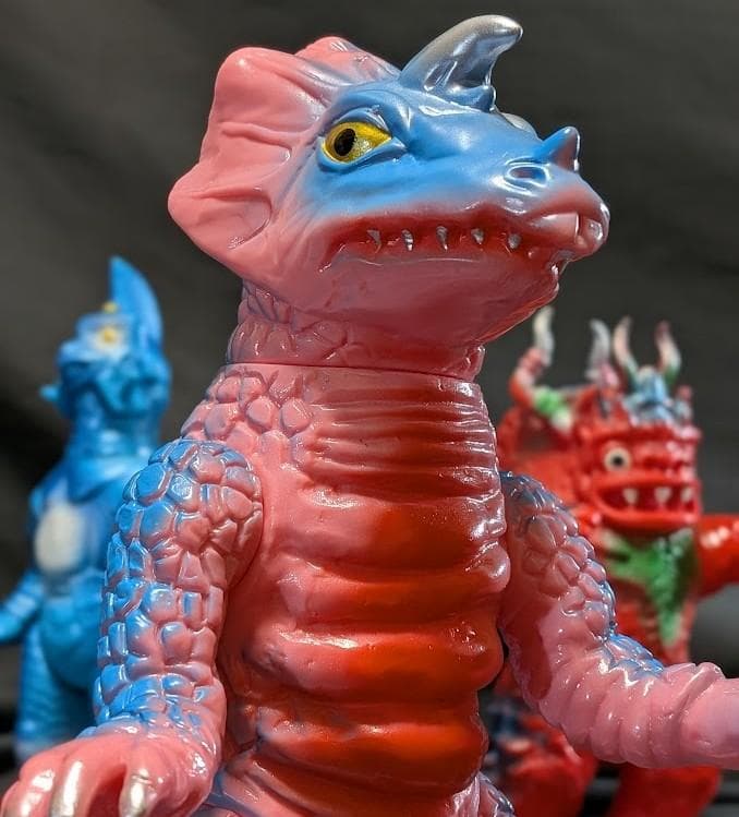 ウインダム＆ミクラス＆アギラ（ブルマァク復刻）ソフビフィギュア３体セット