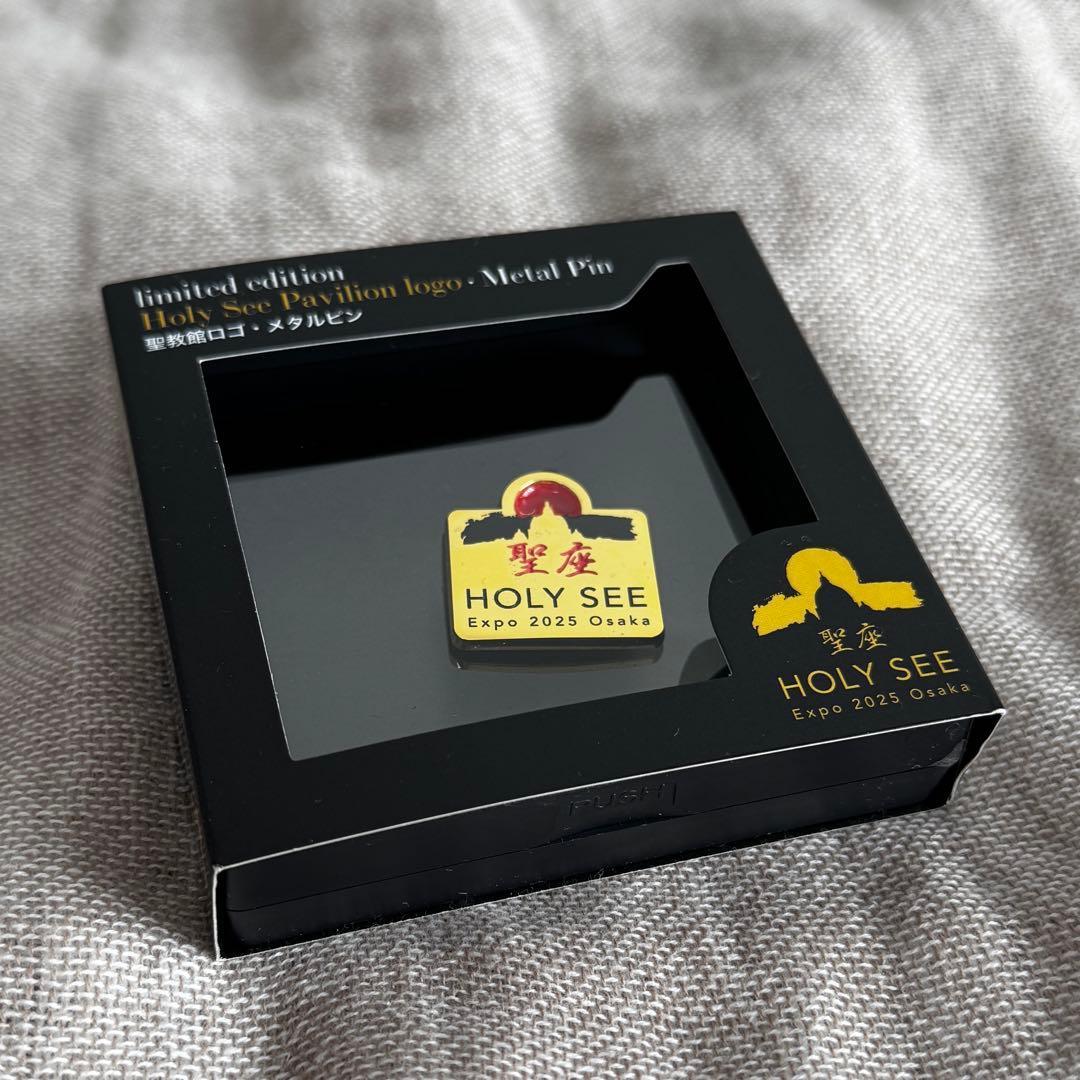 【激レア】バチカン館限定ピンバッジ 2種セット EXPO2025 大阪関西万博