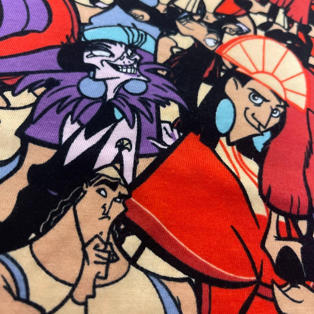 完売日本未発売Disneyラマになった王様cakeworthyTシャツXL