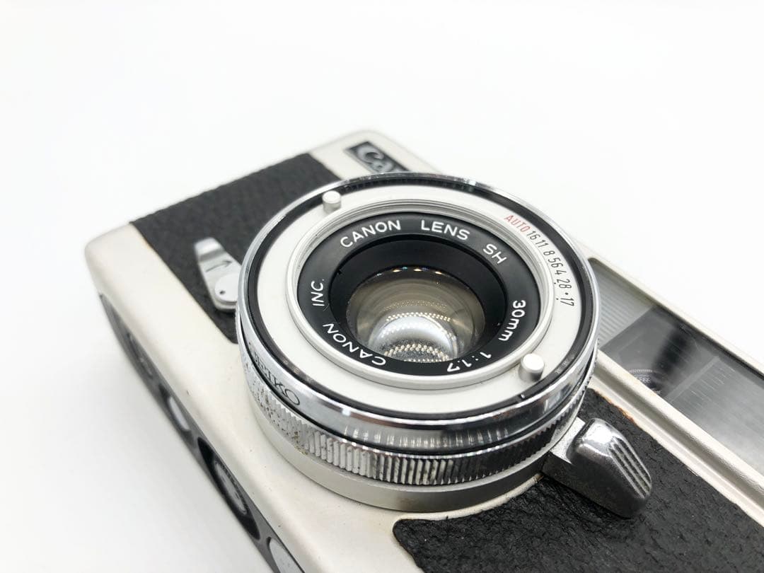 【完動品】Canon demi EE17 フィルムカメラ 動作確認済