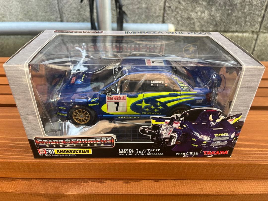 トランスフォーマー スモークスクリーン インプレッサ WRC 2003