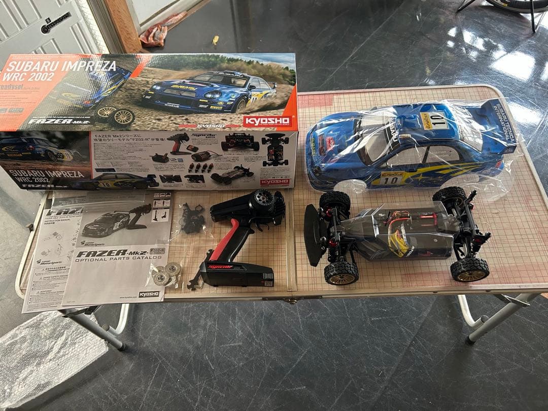 京商 4WD フェーザーMk2レディセット スバル インプレッサ