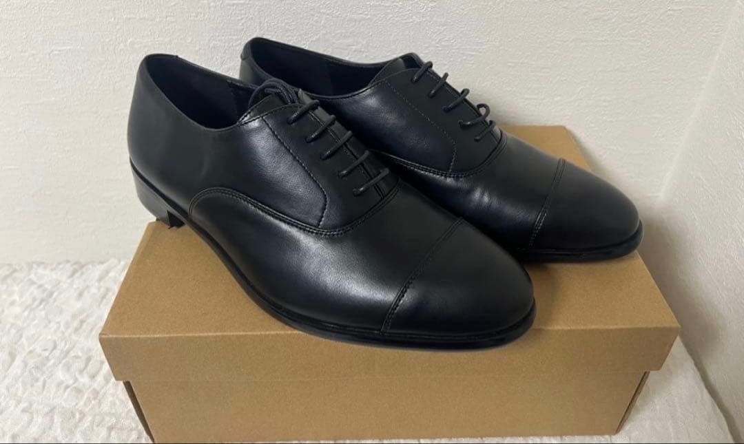 未使用 箱付 美品 ✨️ TAKEO KIKUCHI ビジネスシューズ 27.5