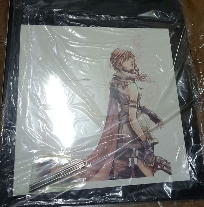 レア☆アルティメットメンバー特典☆オリジナルイラストプレート☆FF☆