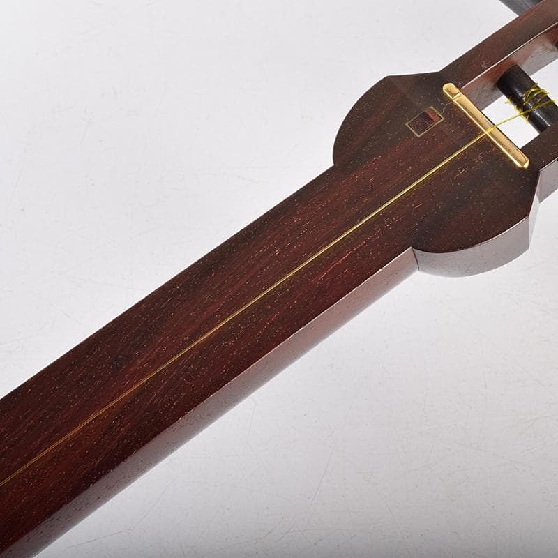 和楽器　弦楽器　菊忍　唐木紫檀棹　三味線　PAT.J刻印　M　R8103B