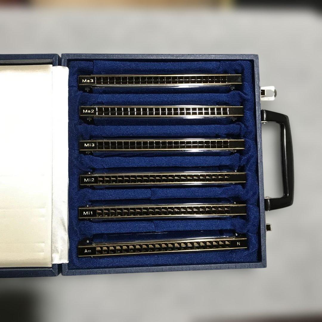 トンボ ハーモニカ TOMBO BAND Deluxe 21TONES　ケース付