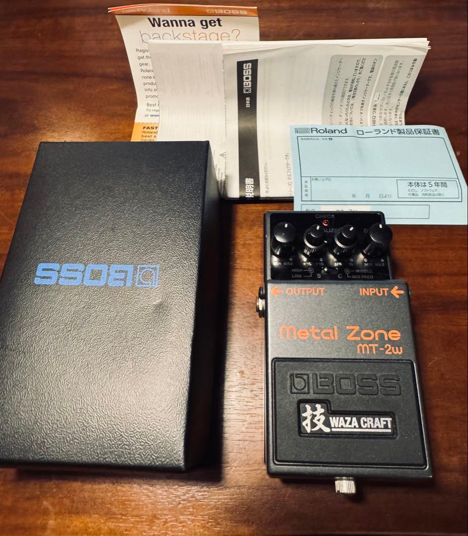 【技 Craft】BOSS l Zone MT-2W ギターエフェクター