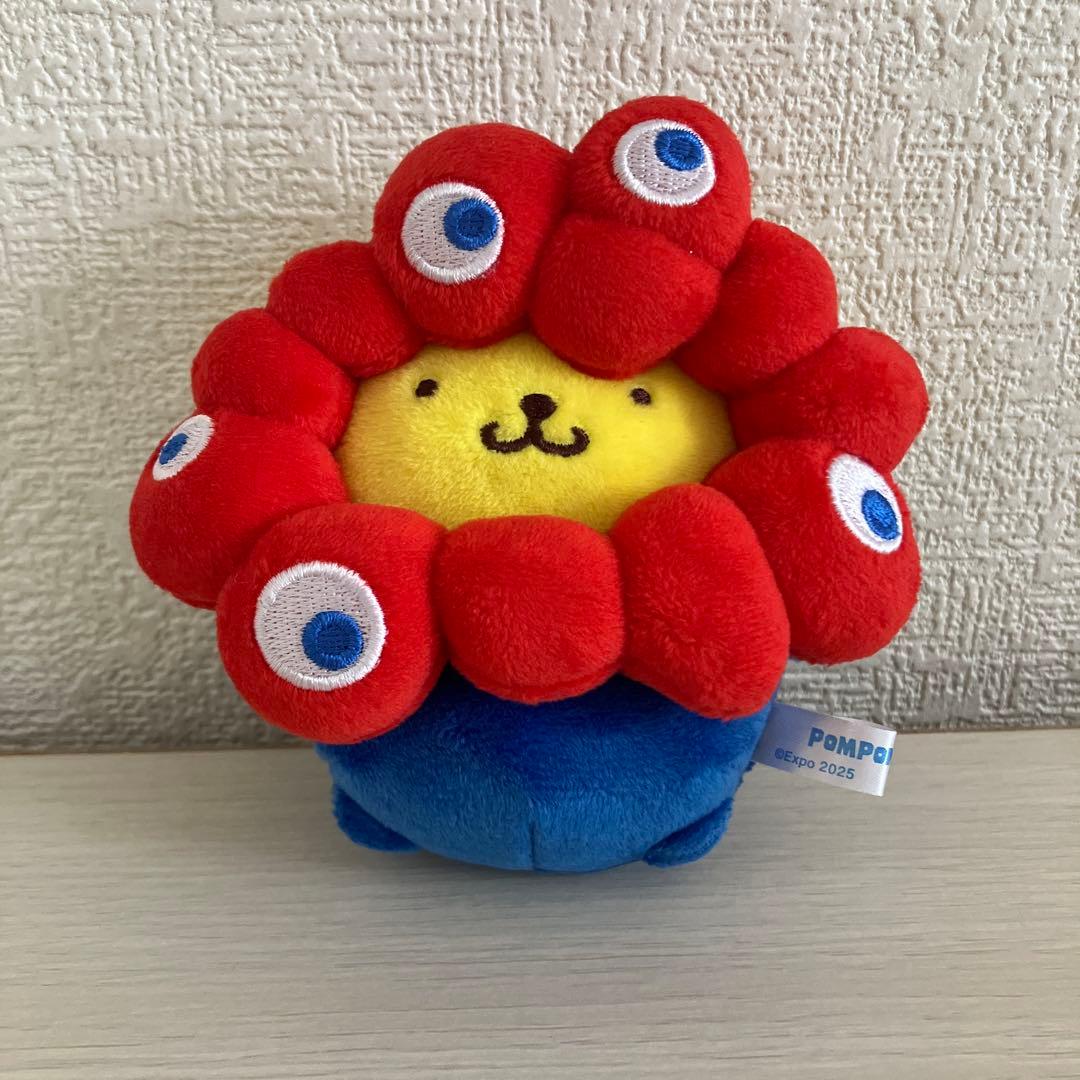 EXPO2025 サンリオ　ミャクミャクなりきりぬいぐるみBC ポムポムプリン