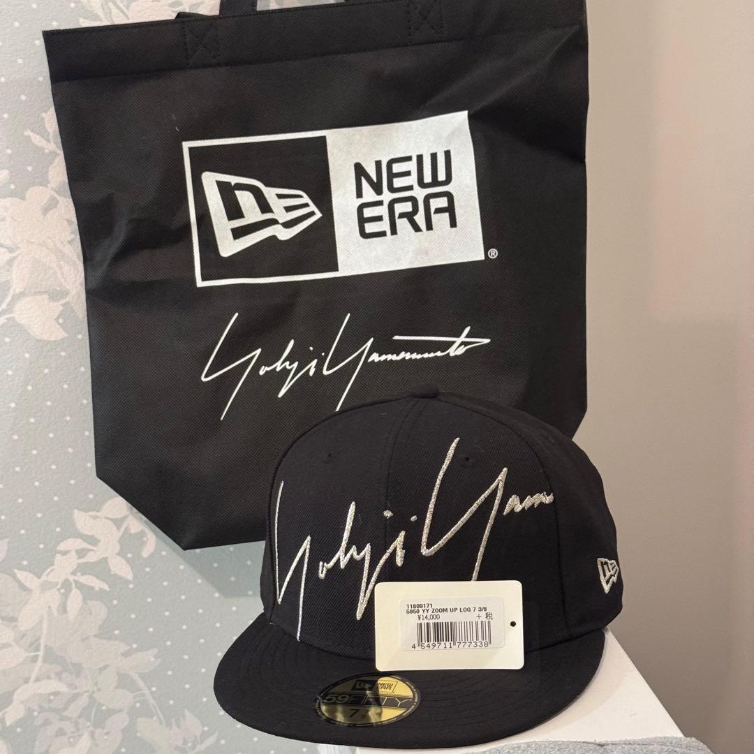 新品　ニューエラ　59fifty ヨウジヤマモト　ズームアップ　7 3/8