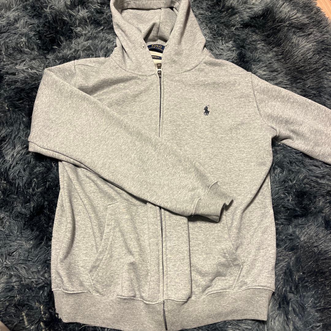 Polo Ralph Lauren グレー パーカー Mサイズ