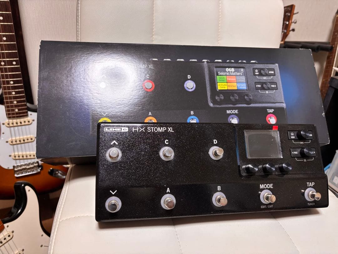 ギター line6 hx stomp xl