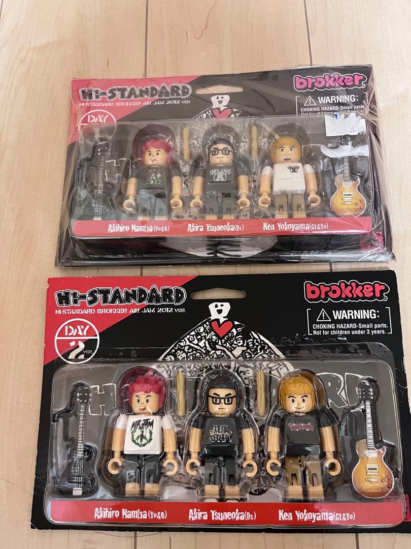 Hi-STANDARD ハイスタ brokker フィギュア　セット
