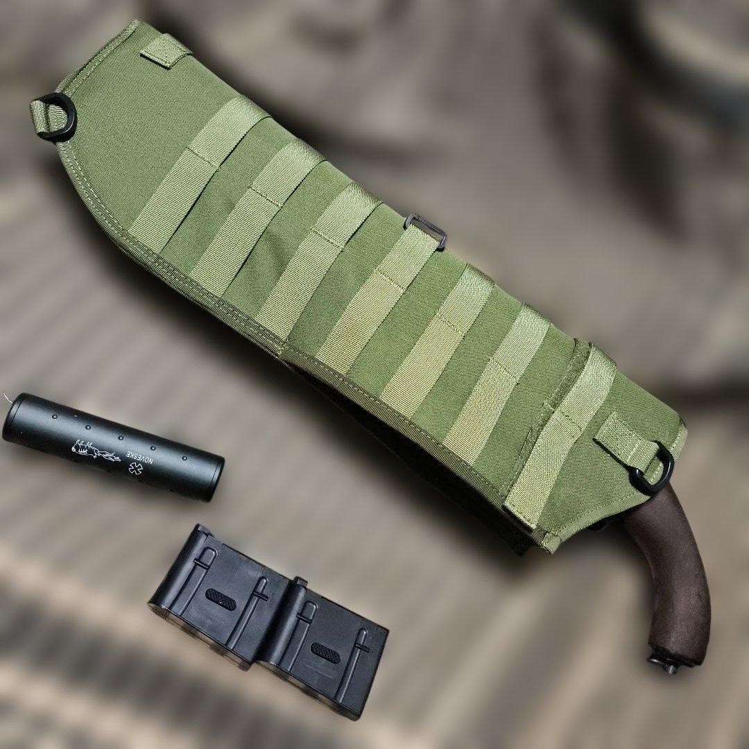 1 マルゼン製　CA870　エアーコッキングショットガン　サイレンサーホルスター