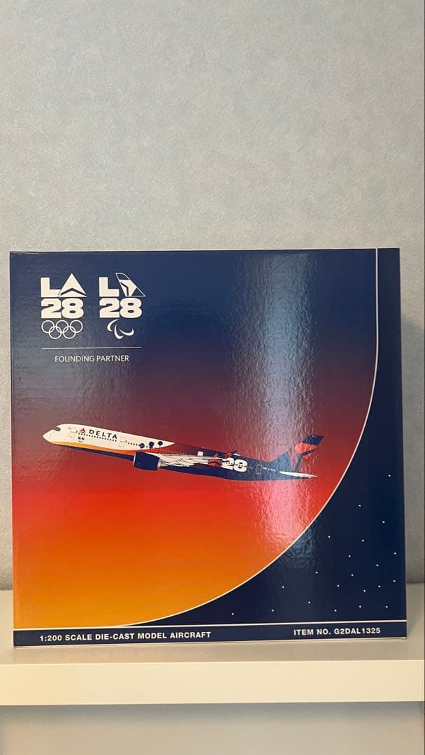 あゆ　Gemini jets 1/200 デルタ航空LA28記念モデル