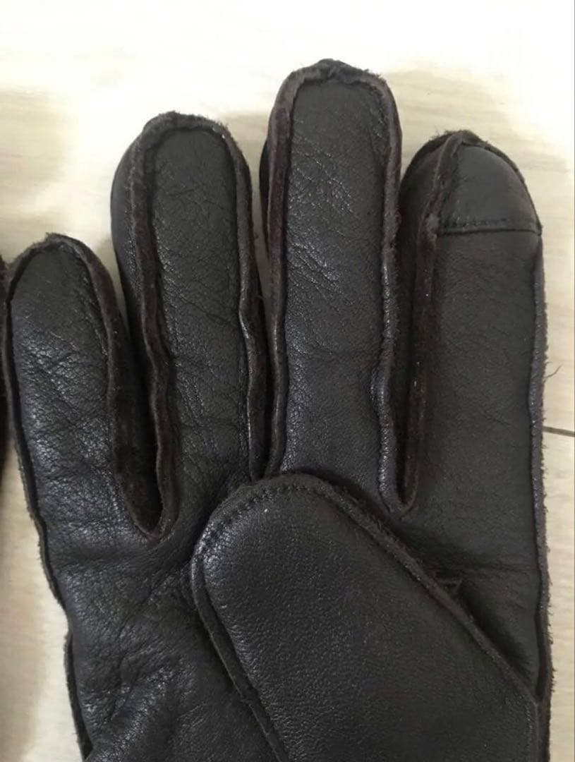 ポロラルフローレン　polo Ralph Lauren レザー　カシミヤ　手袋