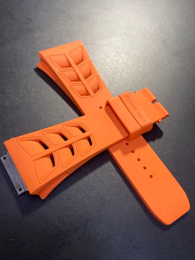 Richard Mille リシャールミル　ラバーベルト　オレンジ　30M