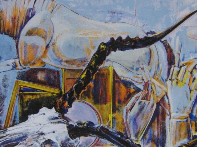 相田幸男、【塊】、希少な額装用画集より、新品額装付、状態良好