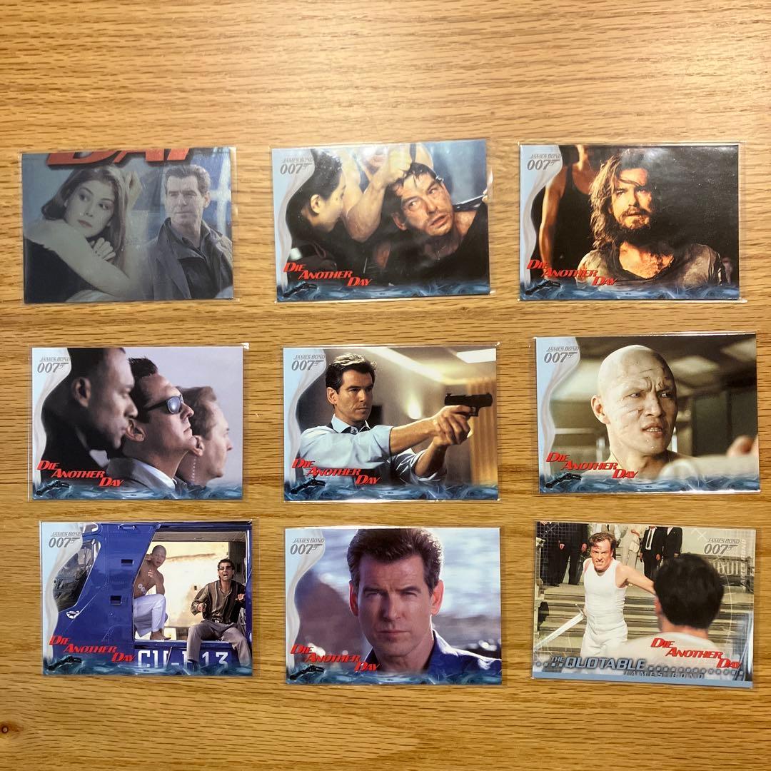 007 ダイ•アナザー•デイ　トレカ　9枚セット