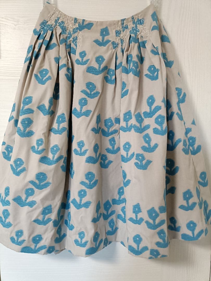 未使用　ミナペルホネン　garden　スカート　素人長期保管品