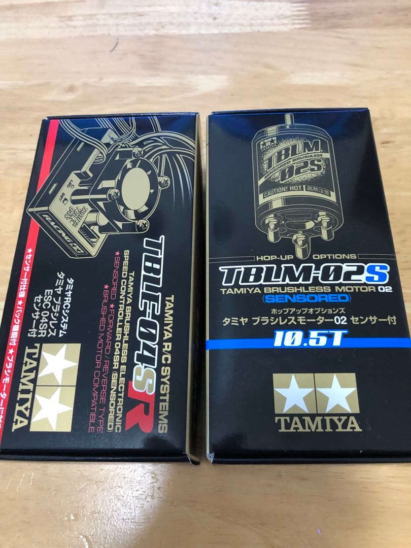 新品未開封　タミヤ　TLE-04SR ESC TBLM02S 10.5T