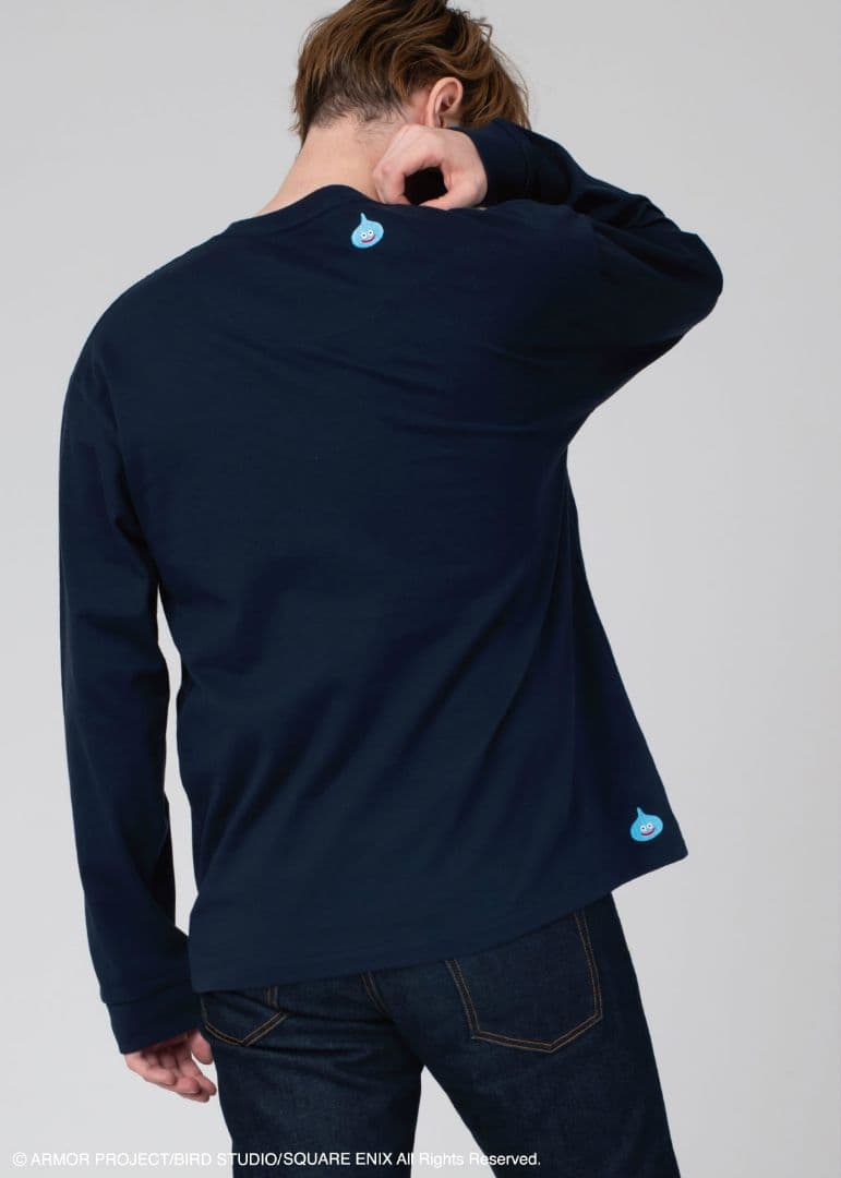 グラニフ ドラゴンクエスト ホイミスライム トートバッグ 長袖 XLサイズ