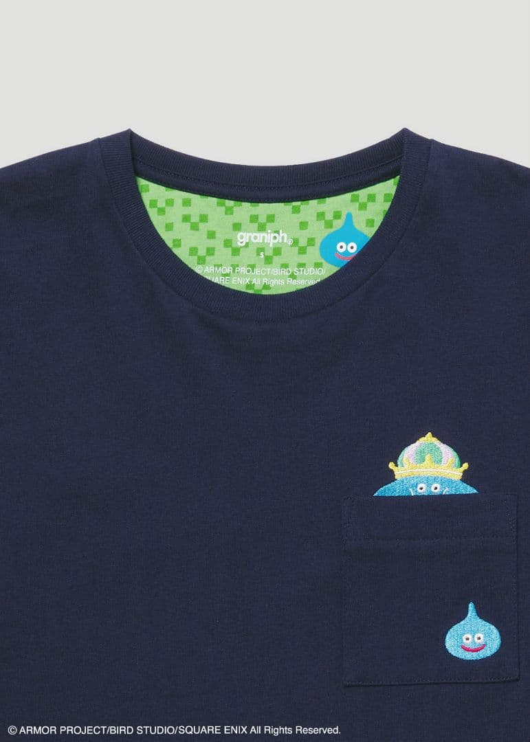 グラニフ ドラゴンクエスト ホイミスライム トートバッグ 長袖 XLサイズ