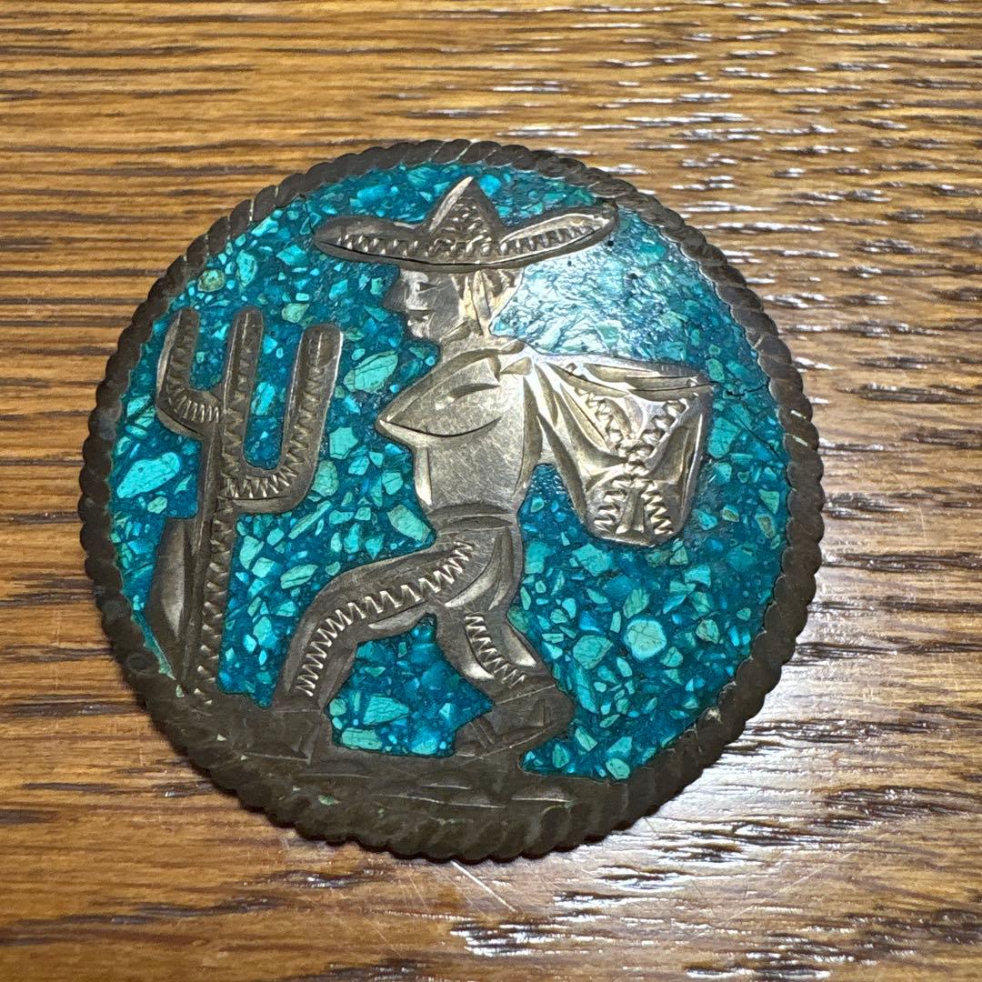 ヴィンテージブローチ　メキシコ グアダラハラ ？