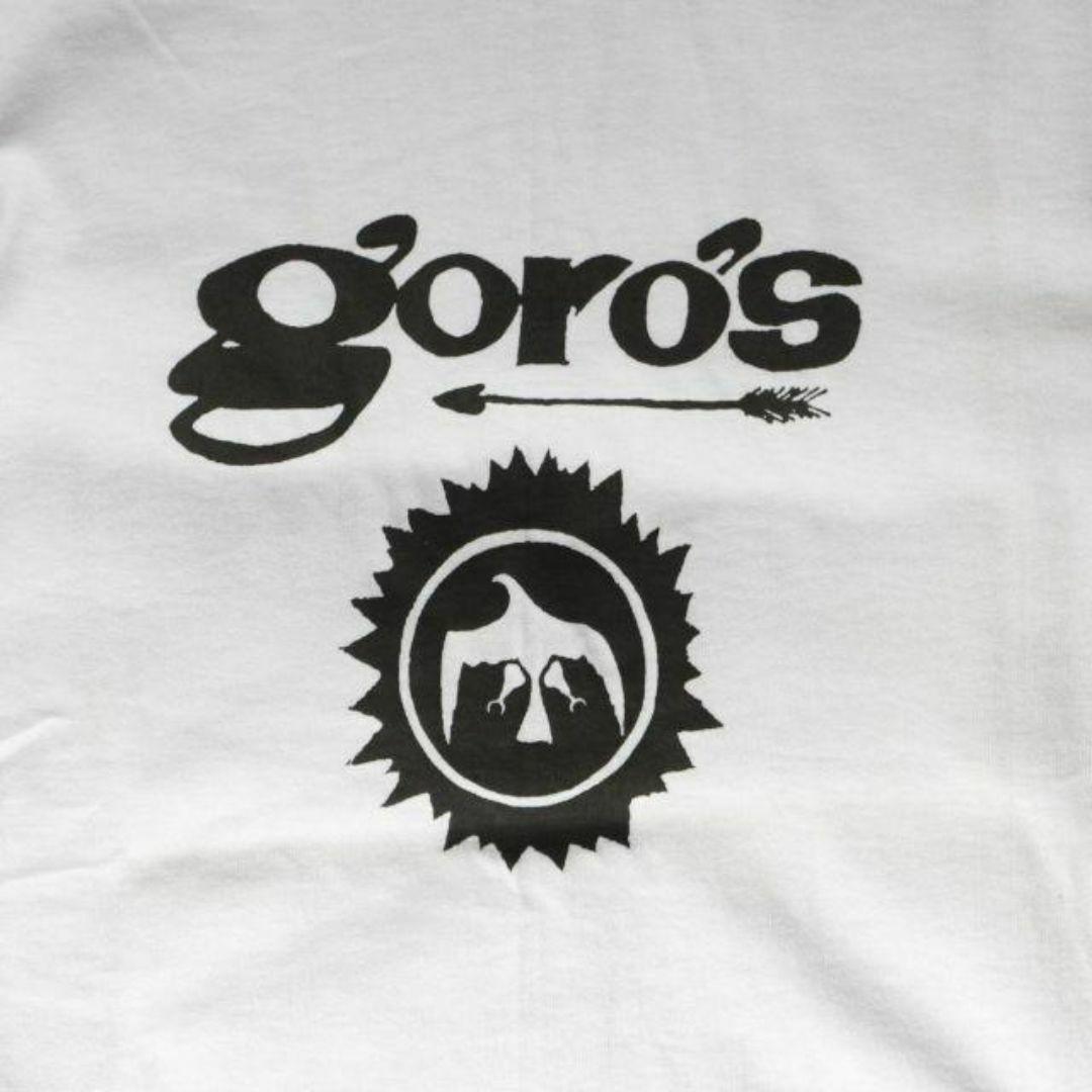 新品 90年代 90's goro's ゴローズ Ｔシャツ 白 M 初期