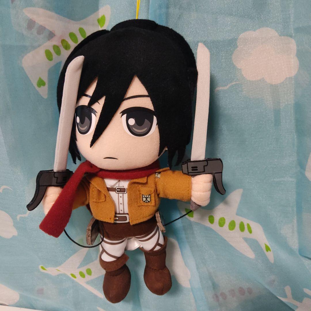 進撃の巨人 ミカサ Attack on Titan ぬいぐるみ