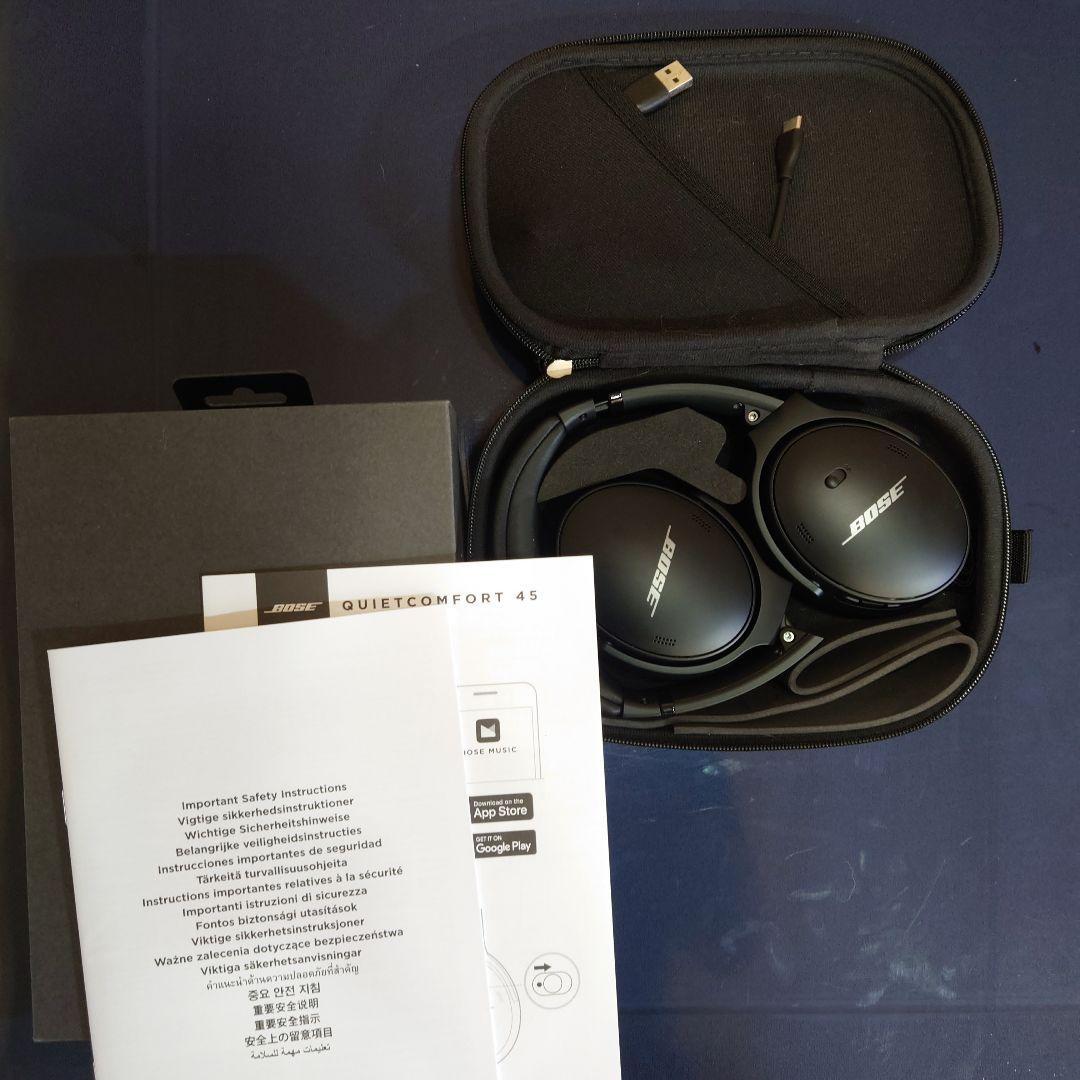 Bose QuietComfort 45 ワイヤレスヘッドホン　ジャンク
