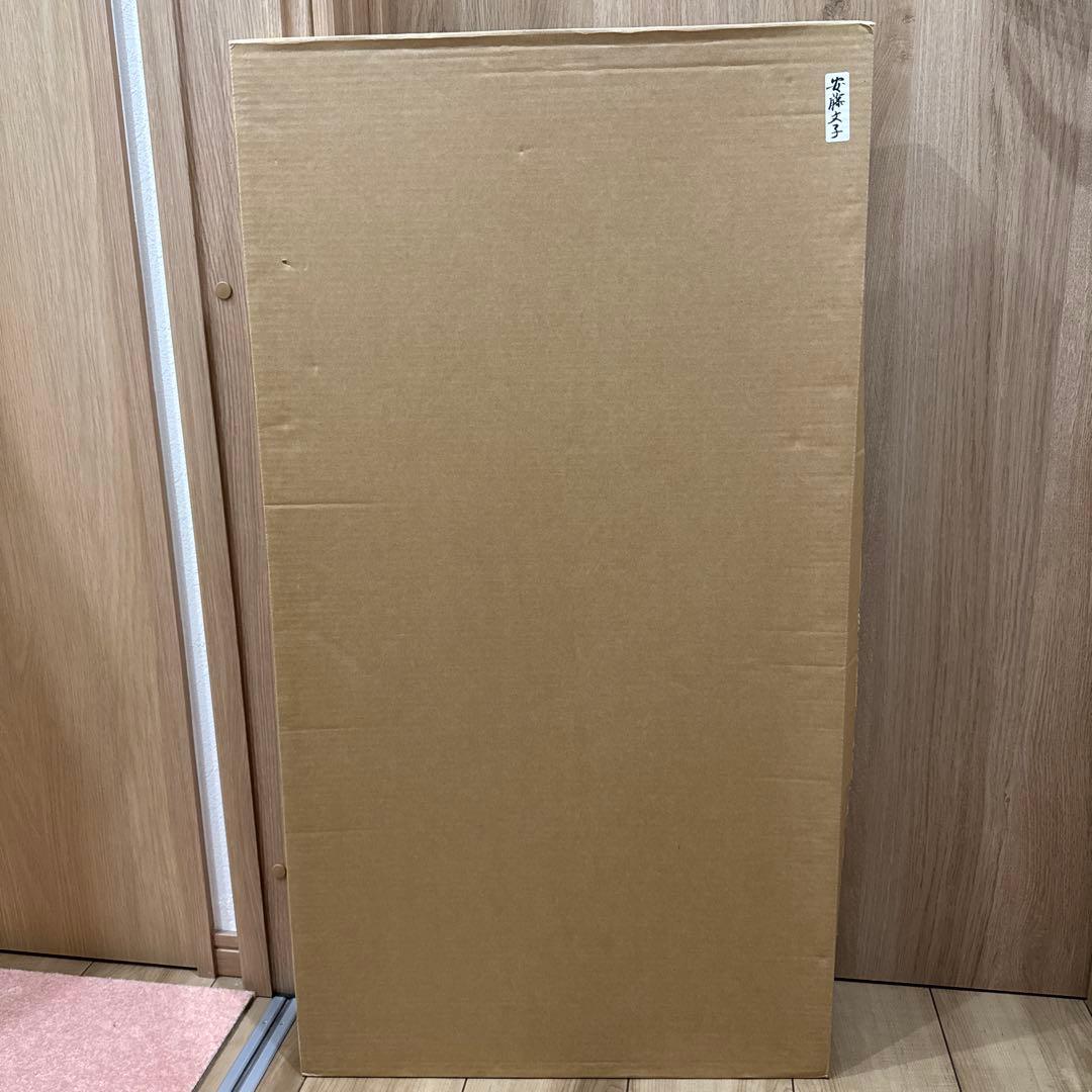 書 安藤文子/作 のぞみ 額870x450mm26型 女桑 額だけでも高額