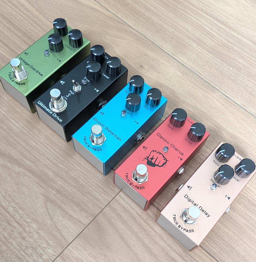 新品 ギターエフェクター 5点セット