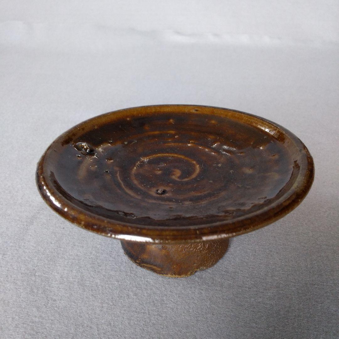 李朝祭器　李朝高坏　陶器高坏　李朝皿　李朝民具　李朝