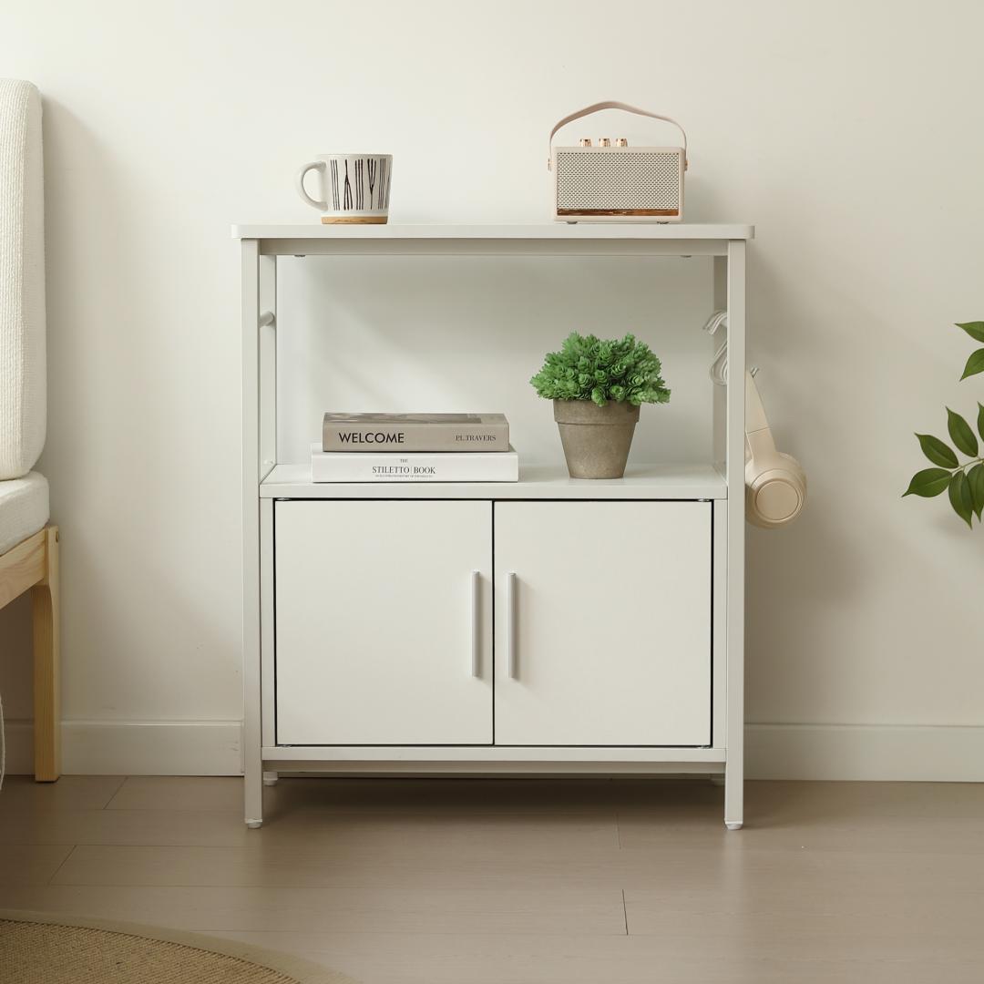 【新品】耐荷重120kg 頑丈水槽台 60cm幅 3段収納