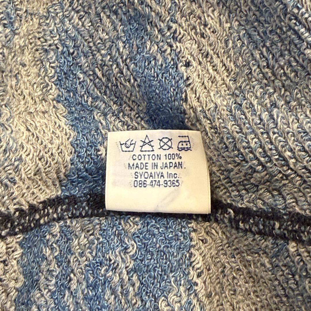 ピュアブルー ジャパン 迷彩 インディゴ スウェット パーカー 2