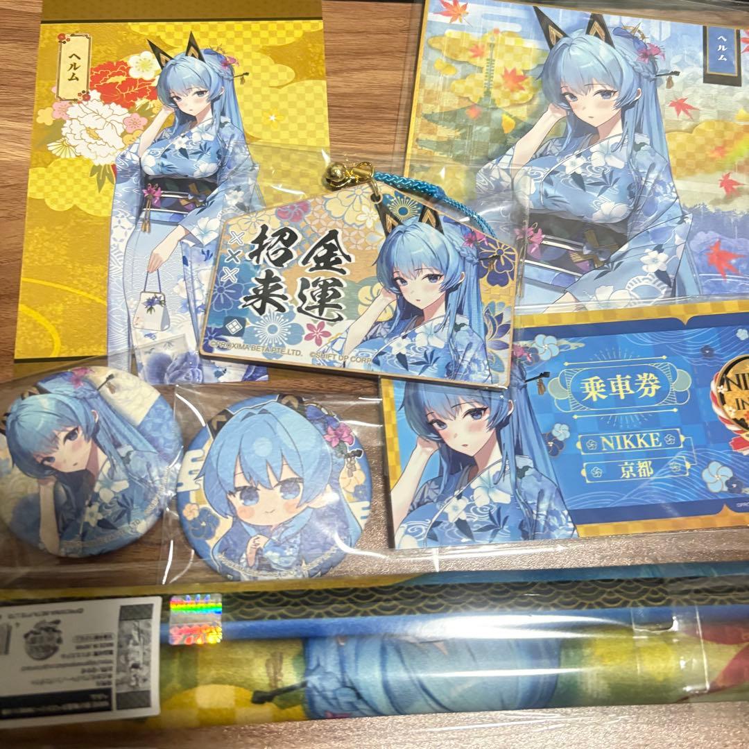 勝利の女神NIKKE in 京都 はんなり回遊旅 ヘルム 準コンプ セット