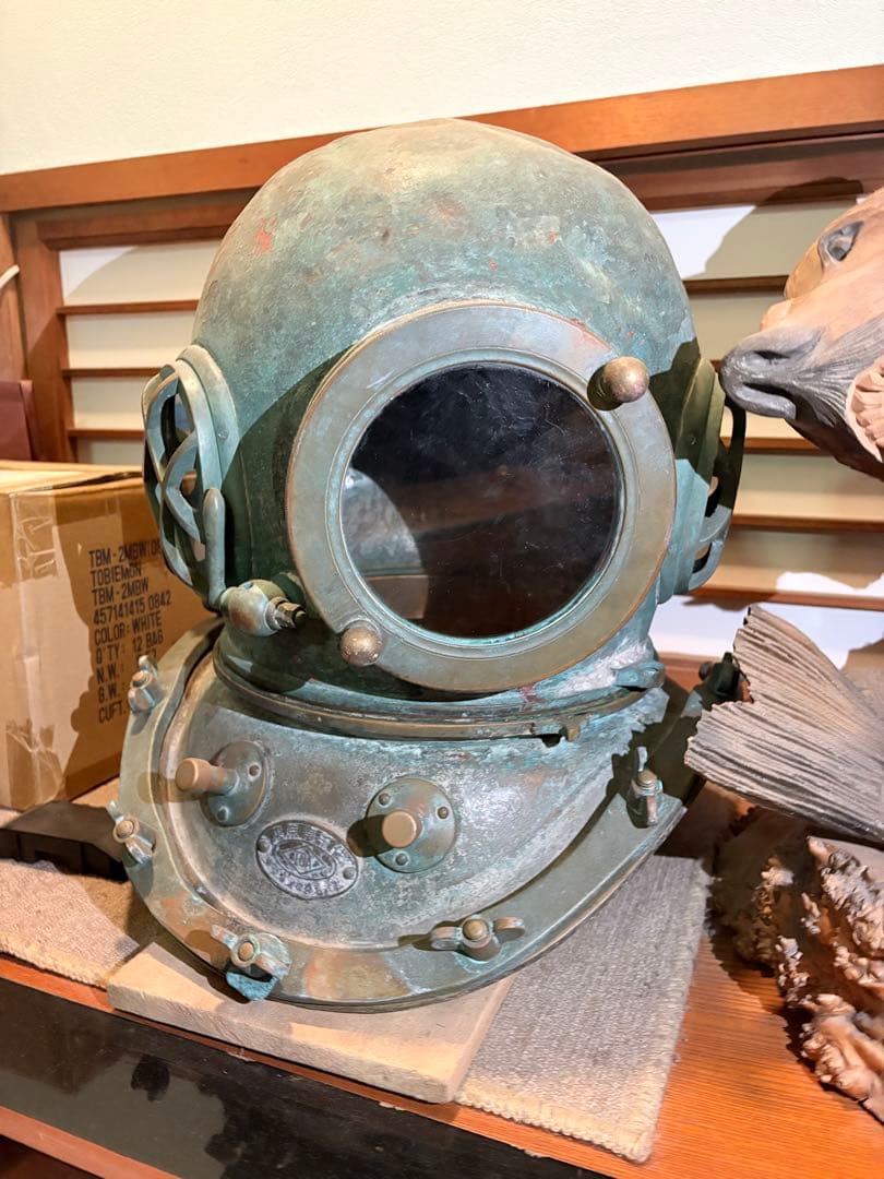 東亜　潜水ヘルメット　アンティーク