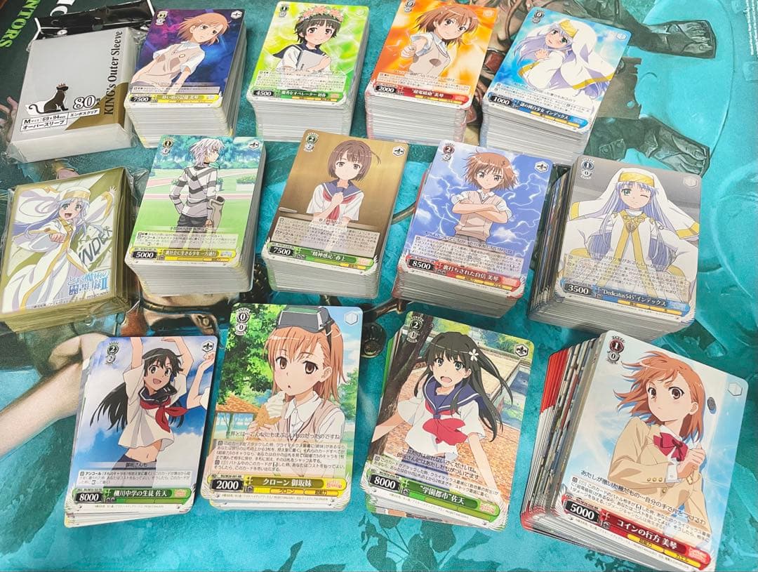 ヴァイス 禁書目録＆超電磁砲 ブースターパック3種 RR以下 4コン おまけ付き