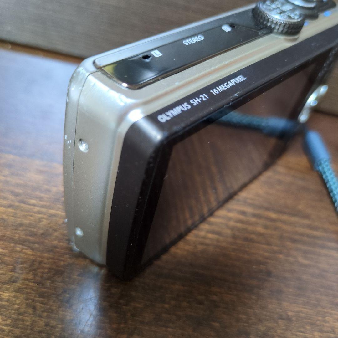 OLYMPUS デジカメ　1600万画素　 SH-21 本体 デジカメ