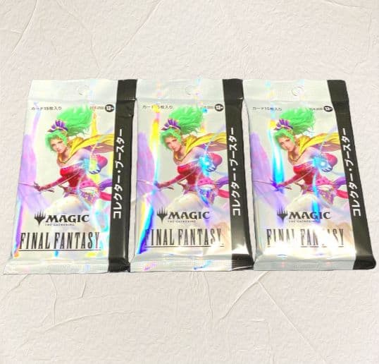【新品未開封】MTG コレクターブースター　ファイナルファンタジー　3パック